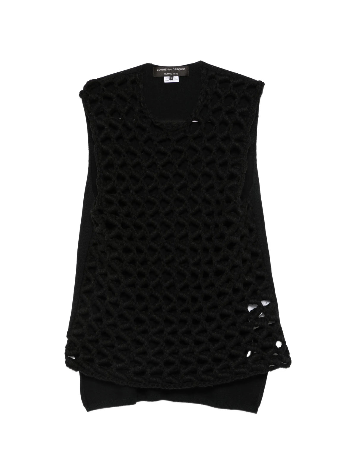 crew-neck vest