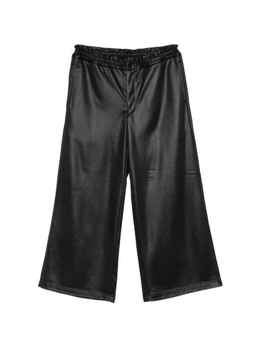 scoop-neck trousers
