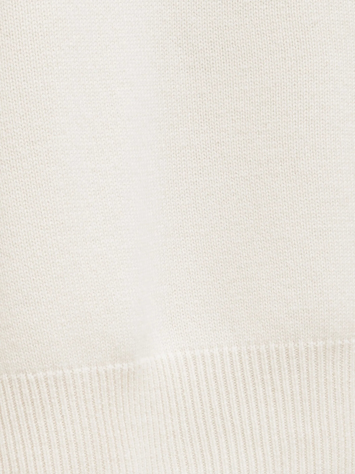 Rafaela padded knit sweater - ivory