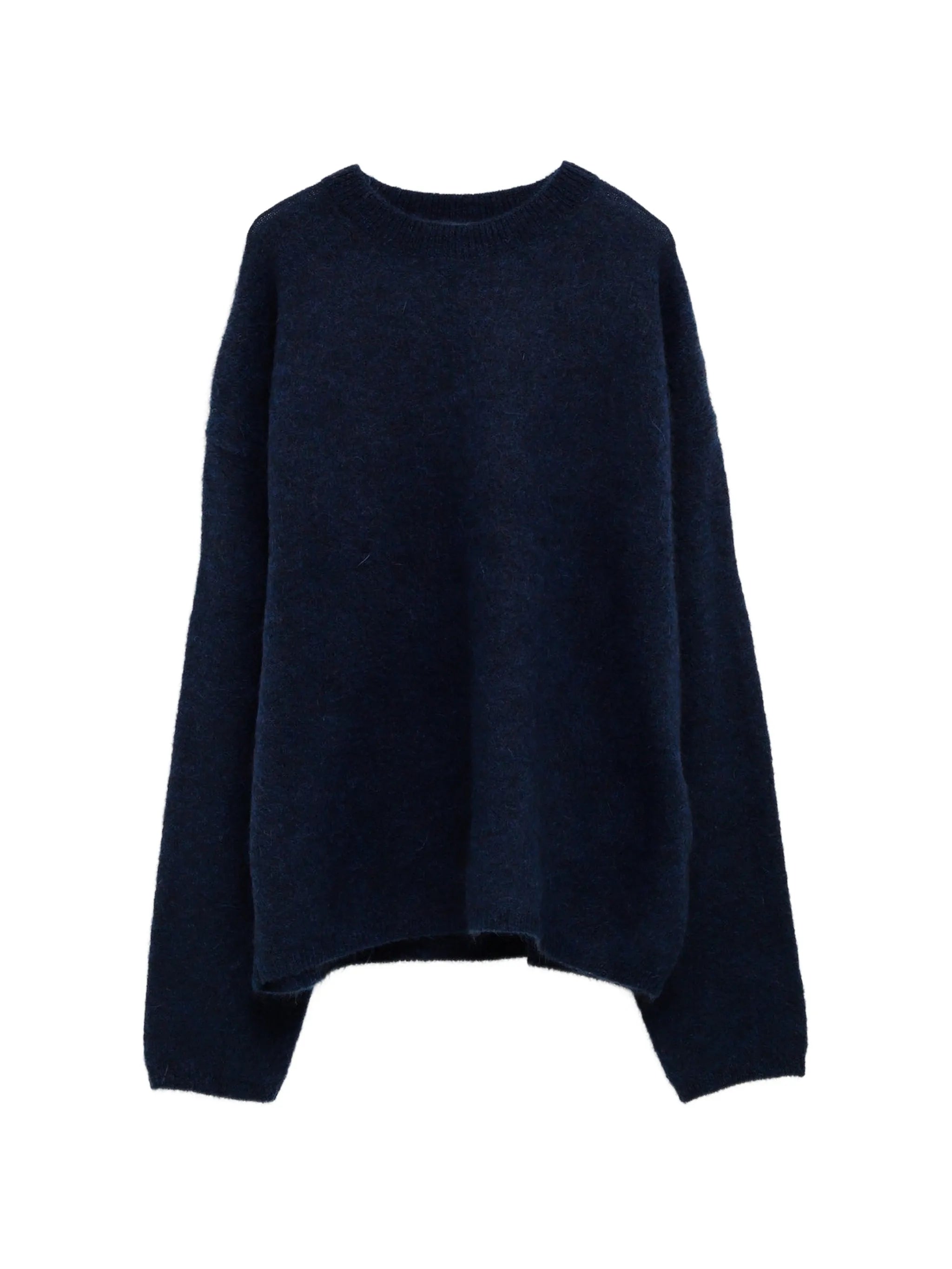Timea brushed-knit crew-neck sweater