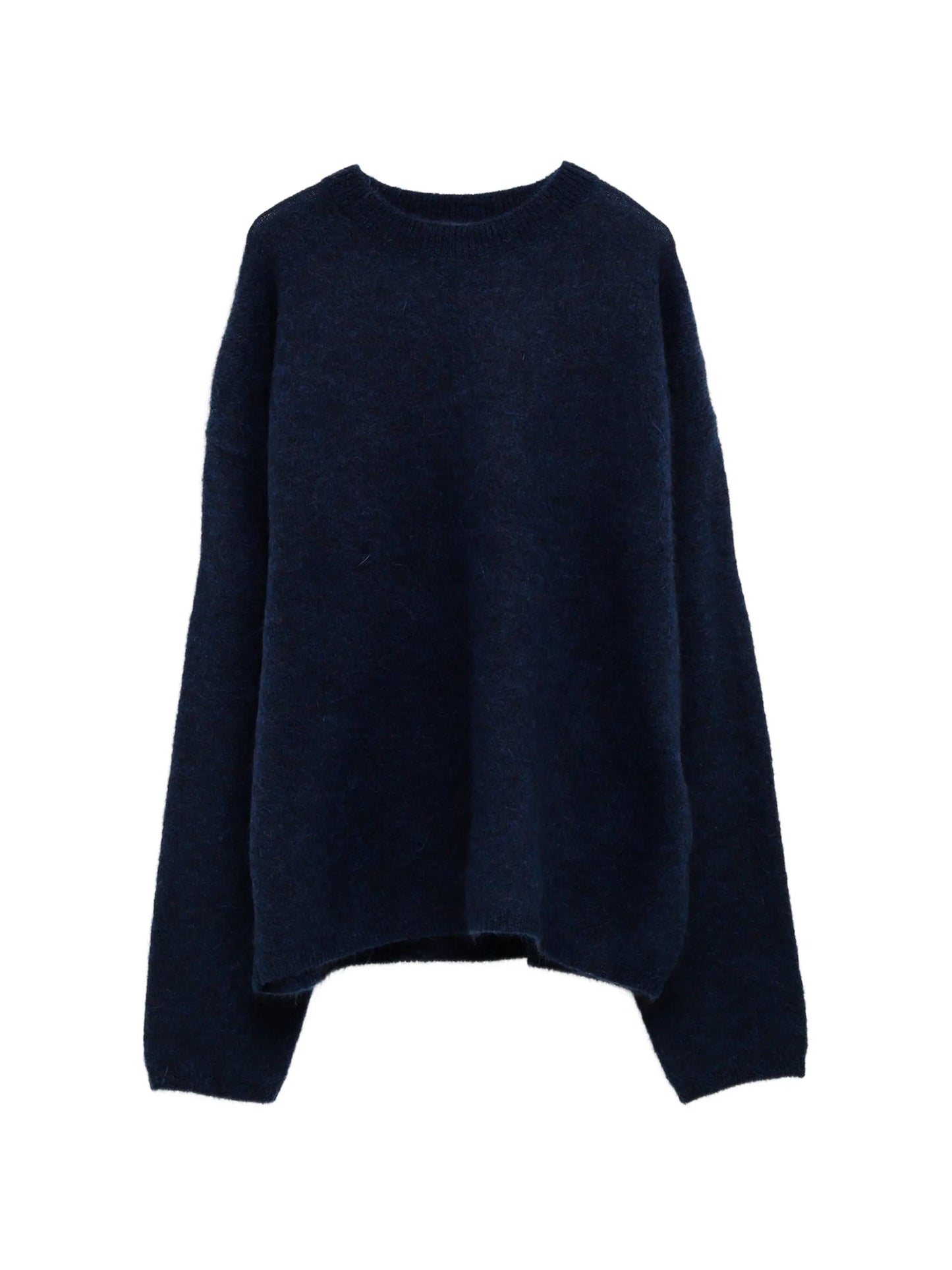 Timea brushed-knit crew-neck sweater