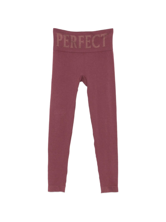 logo-waistband ski leggings