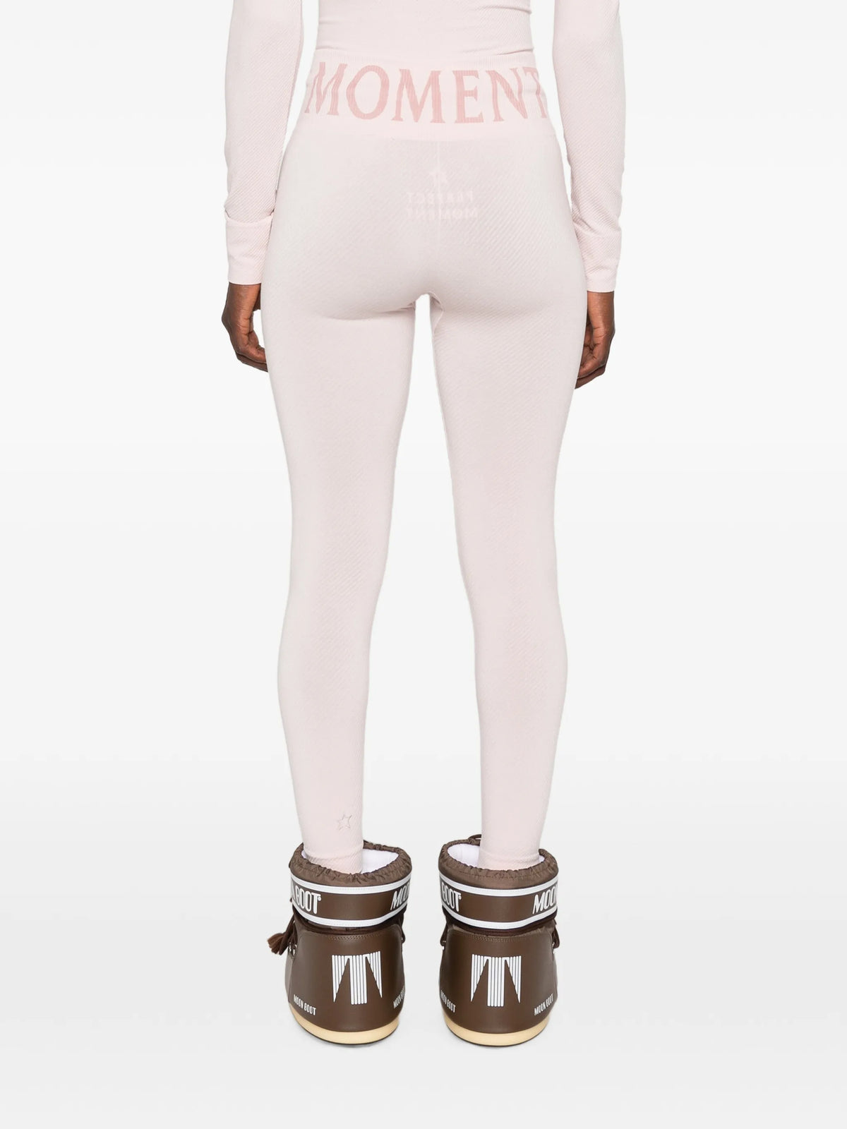 logo-waistband ski leggings