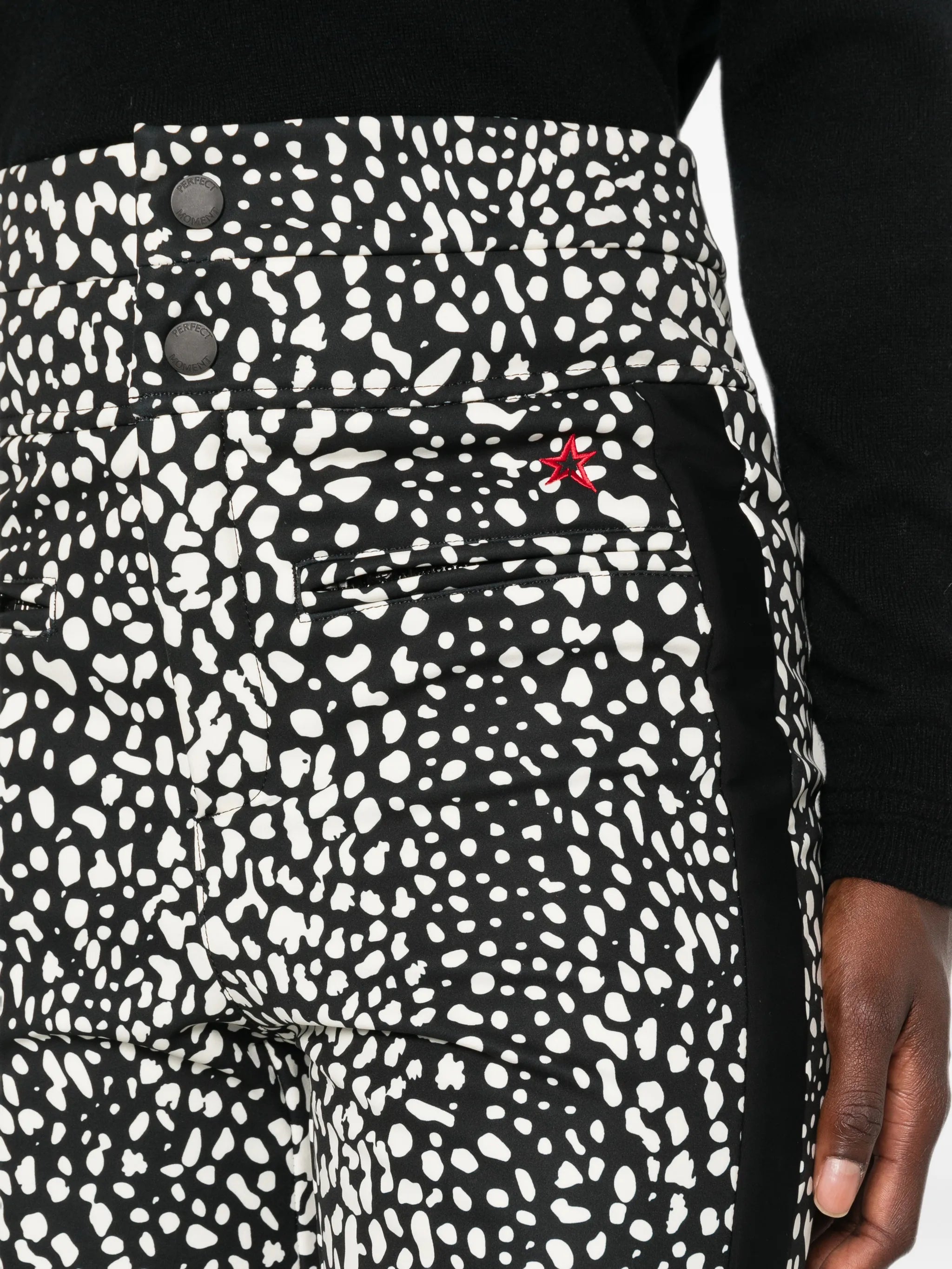 Aurora leopard-print ski pants