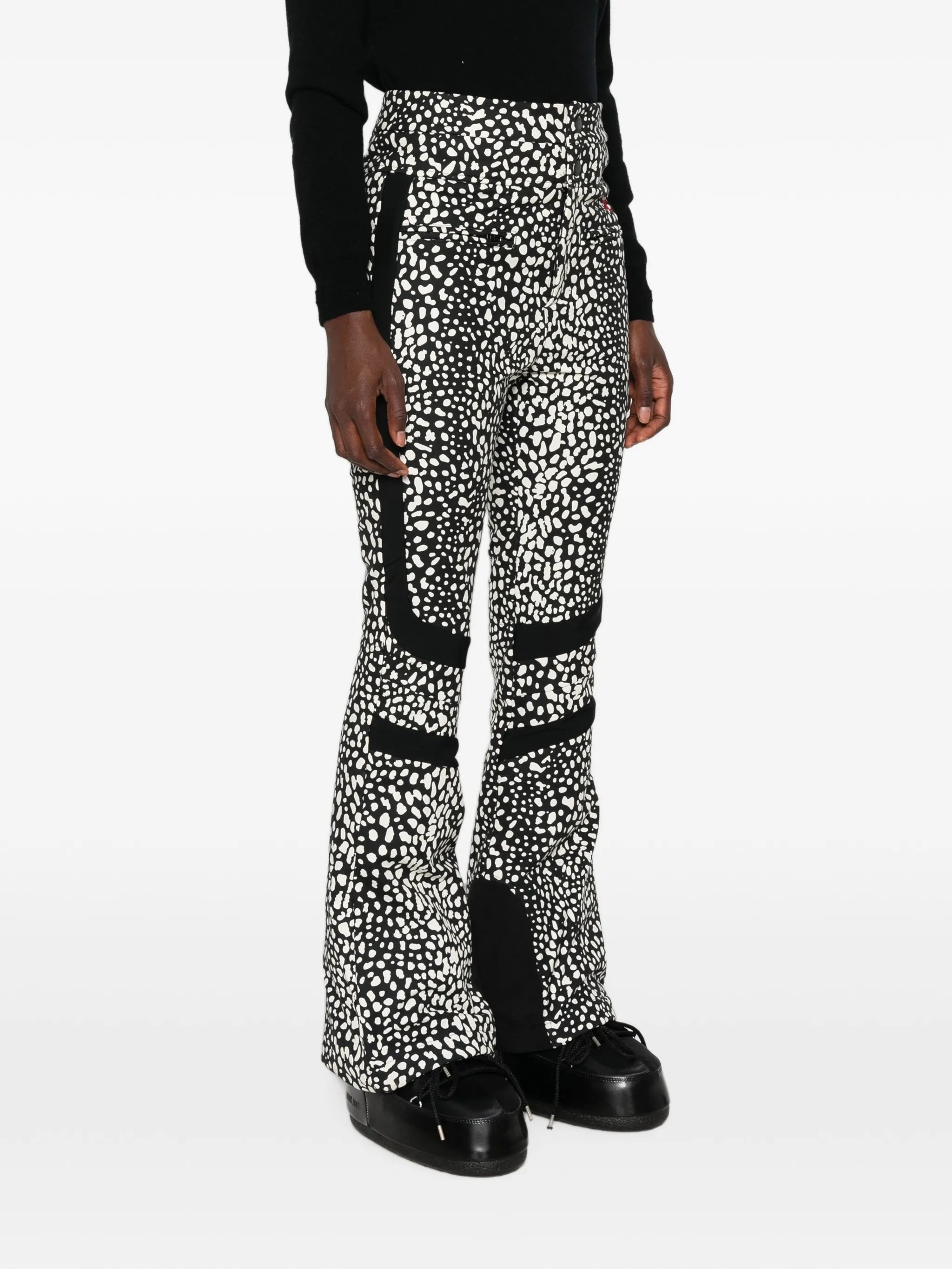 Aurora leopard-print ski pants