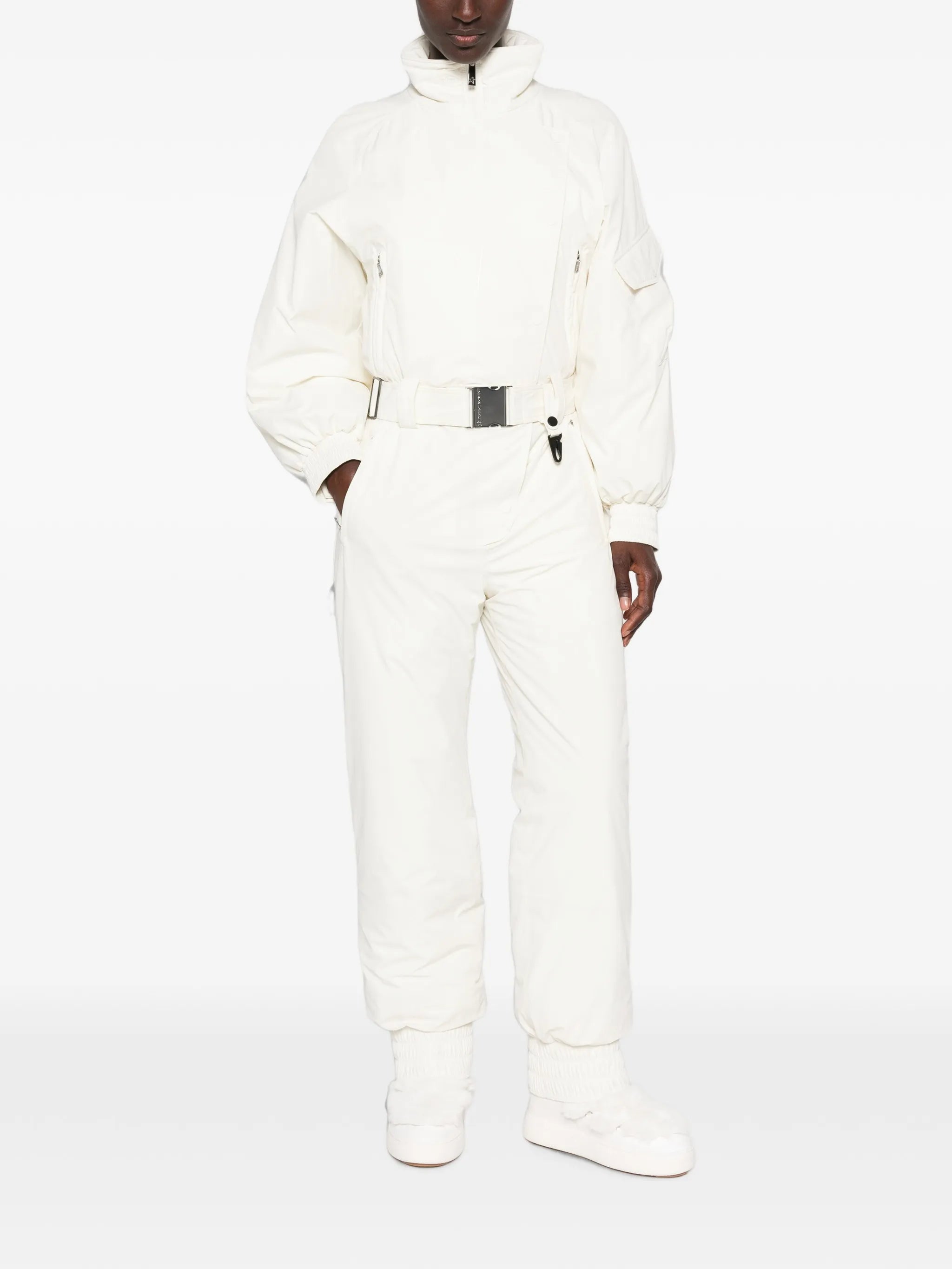Vega belted ski suit
