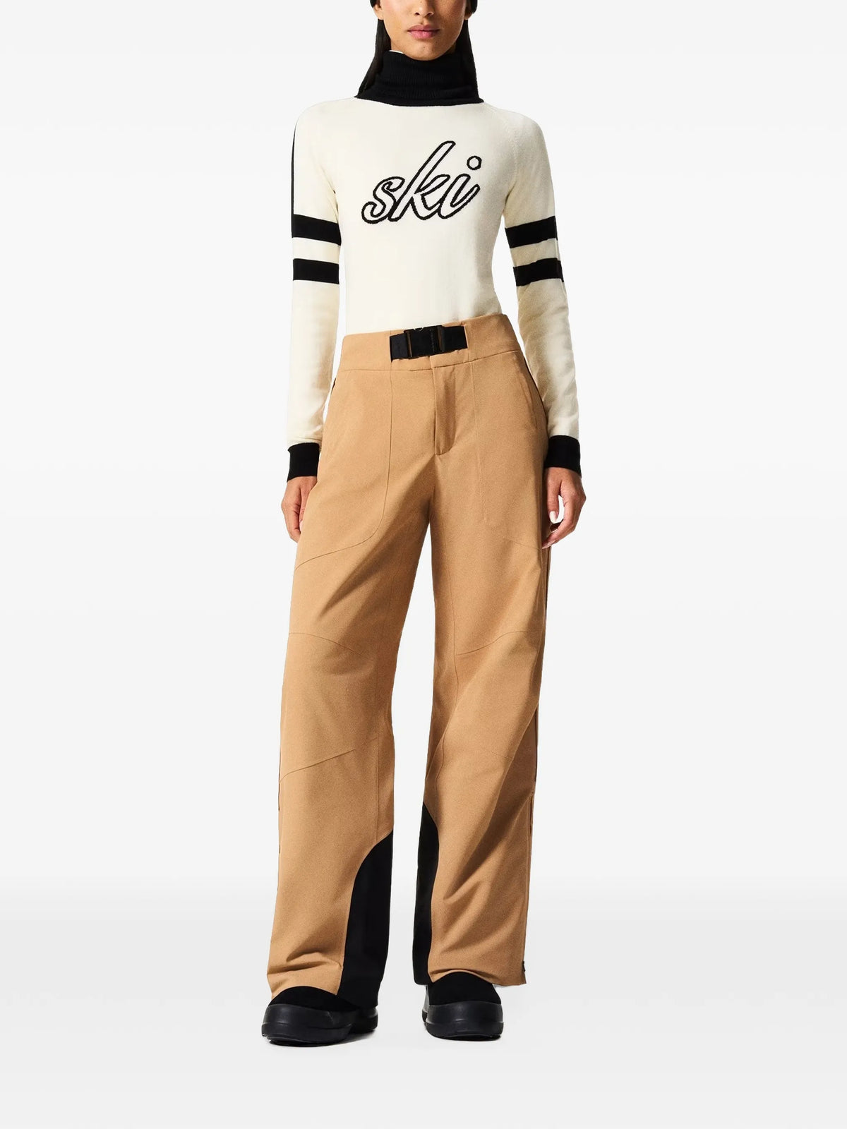 high-tech ski pant