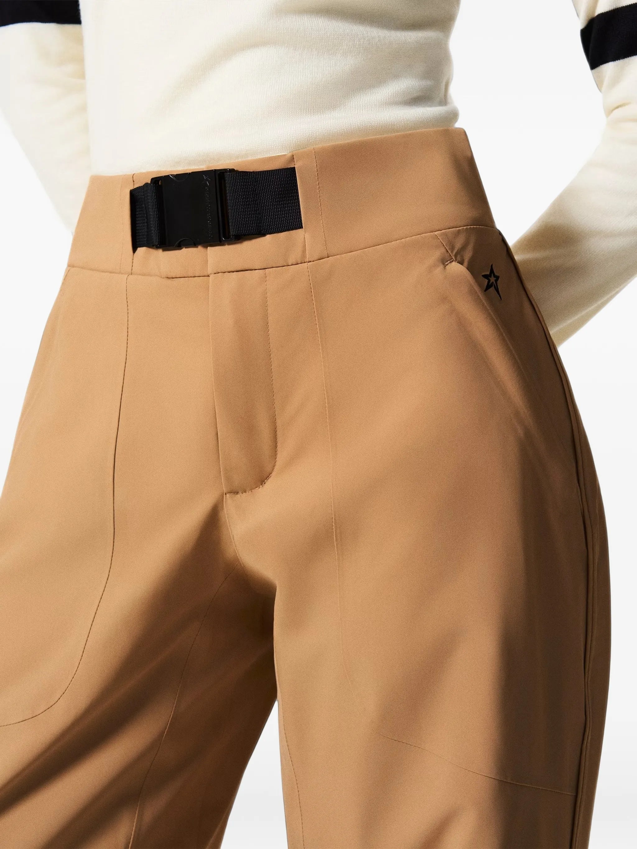 high-tech ski pant