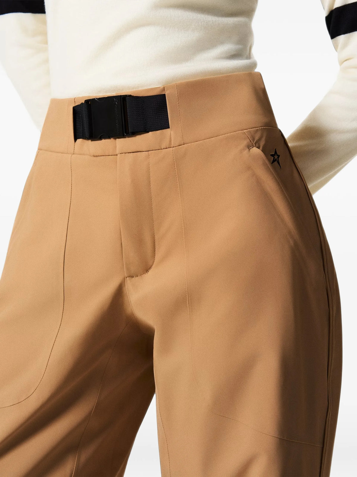 high-tech ski pant