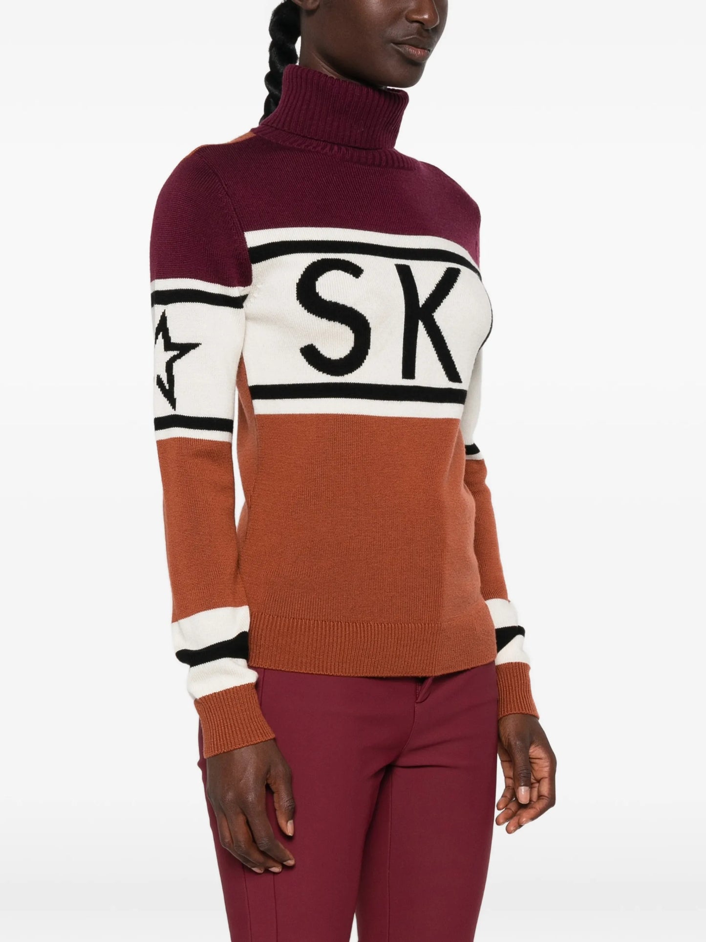 Schild intarsia-knit sweater
