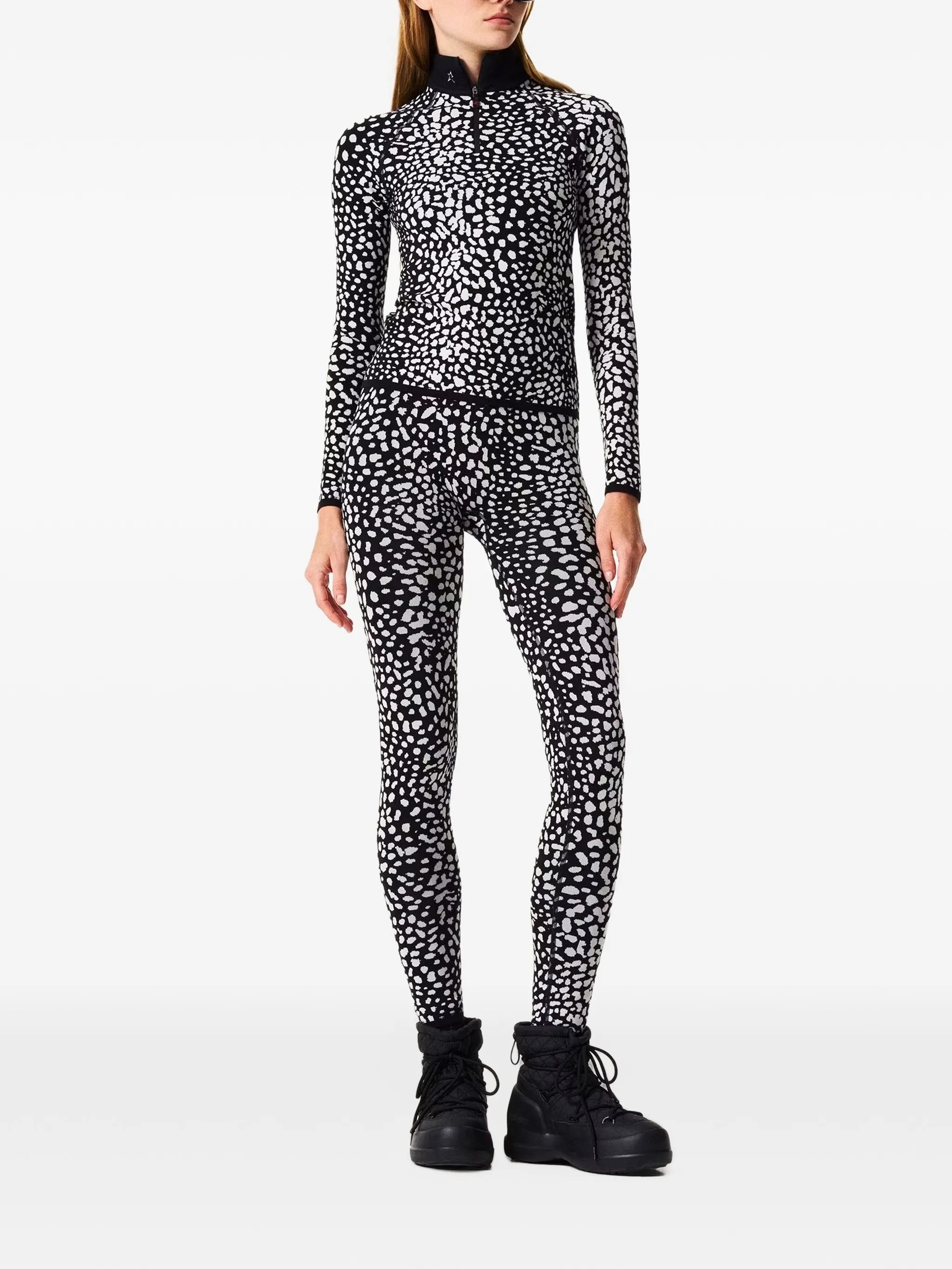jacquard base layer top