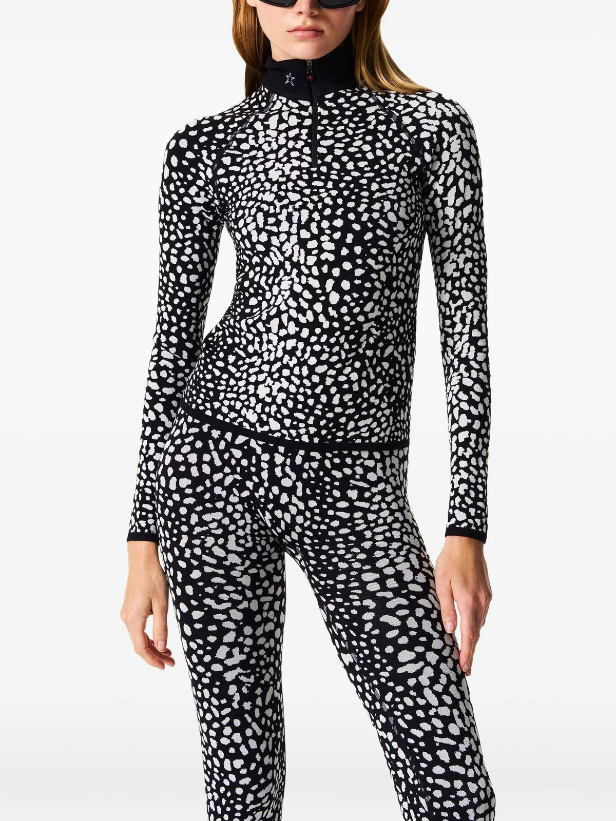 jacquard base layer top