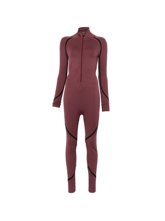 seamless panelled ski jumpsuit