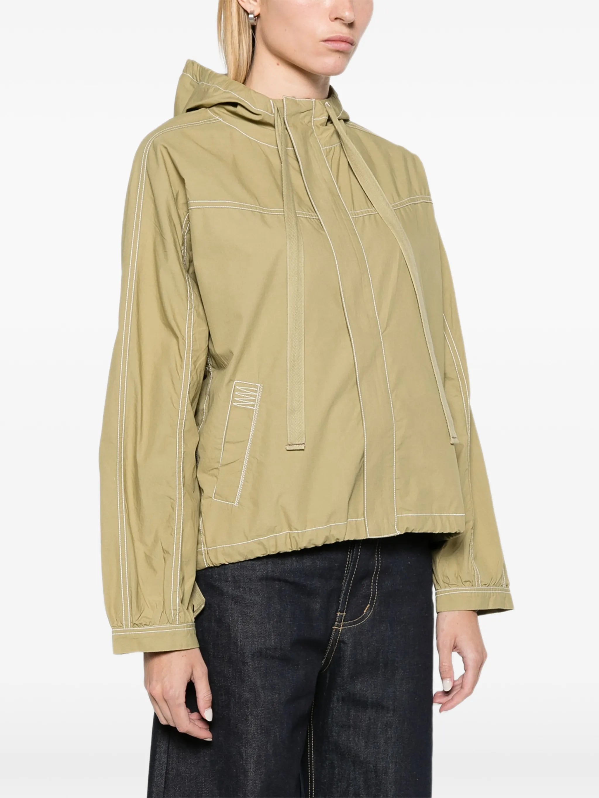 Blake hooded jacket - sage