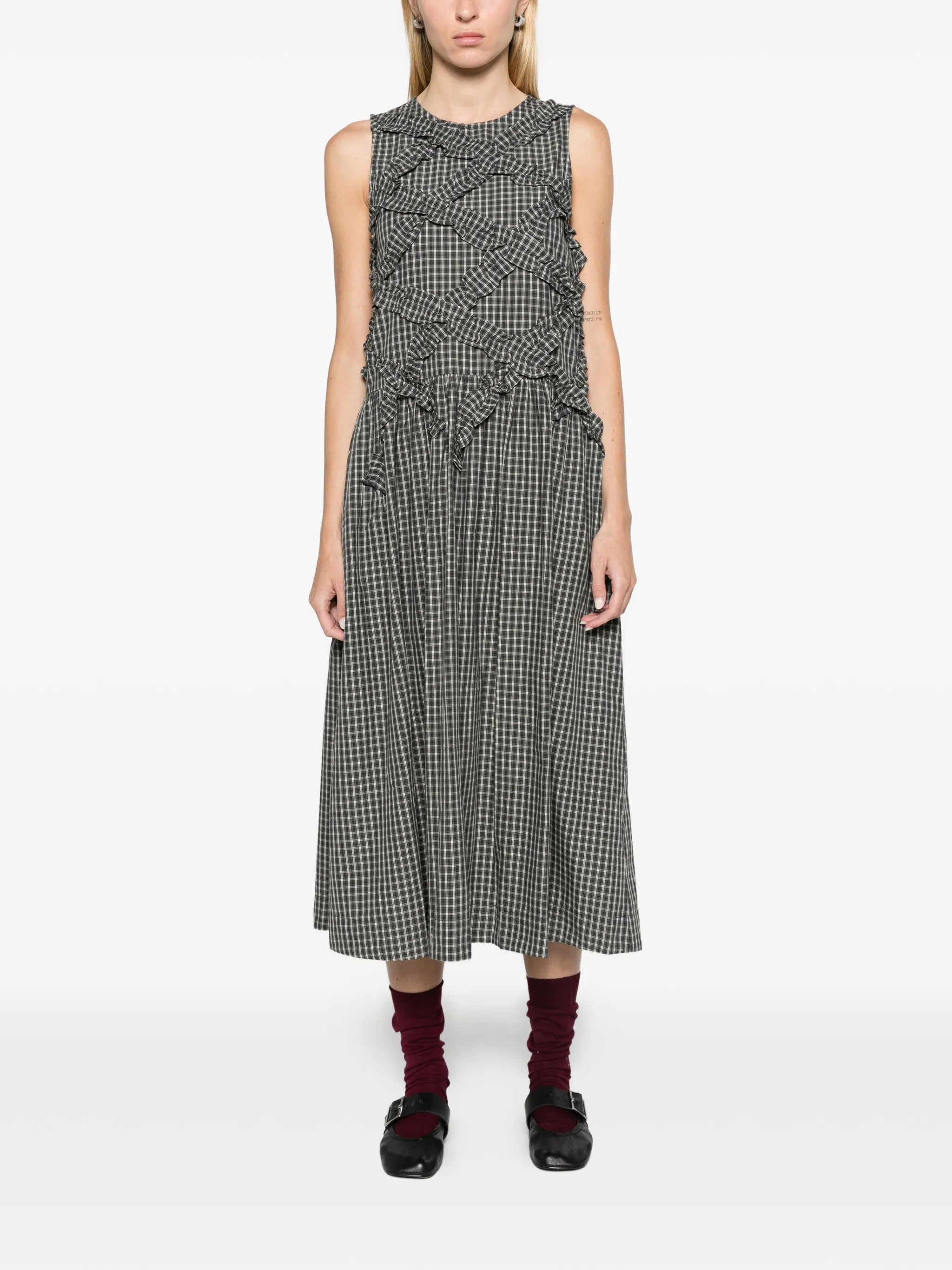Elora sleeveless midid dress