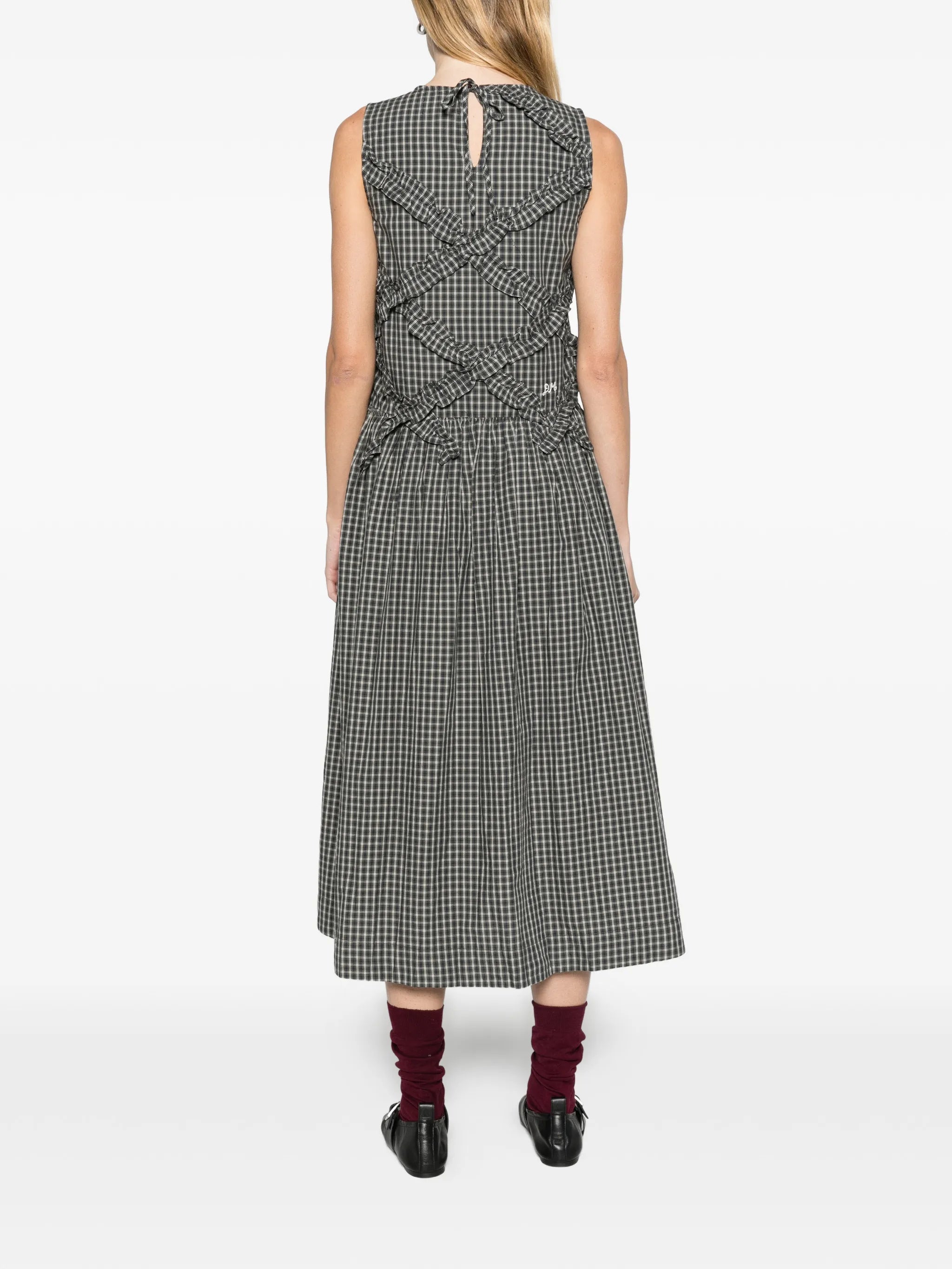 Elora sleeveless midid dress