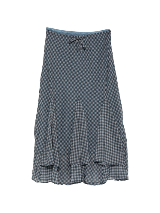 Rida skirt - sheer willow gingham