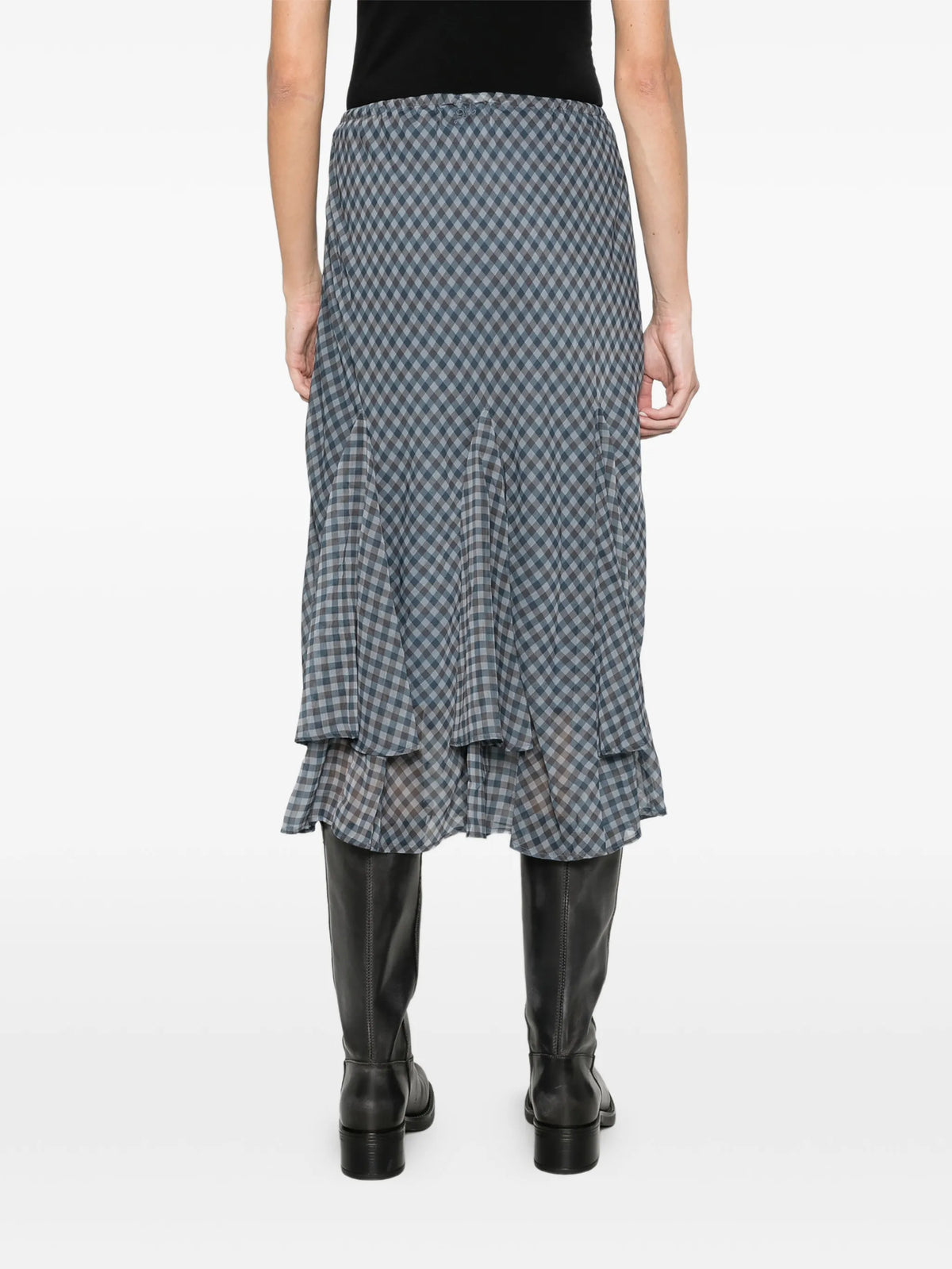 Rida skirt - sheer willow gingham