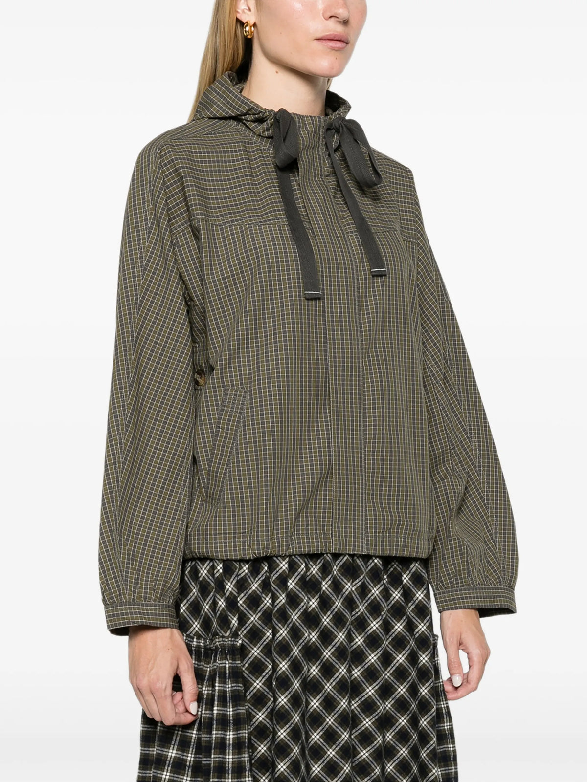 Blake hooded jacket orion check