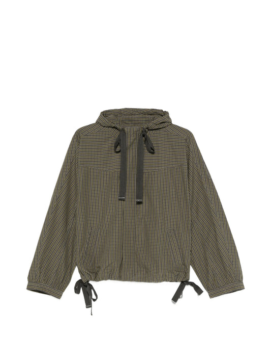 Blake hooded jacket orion check