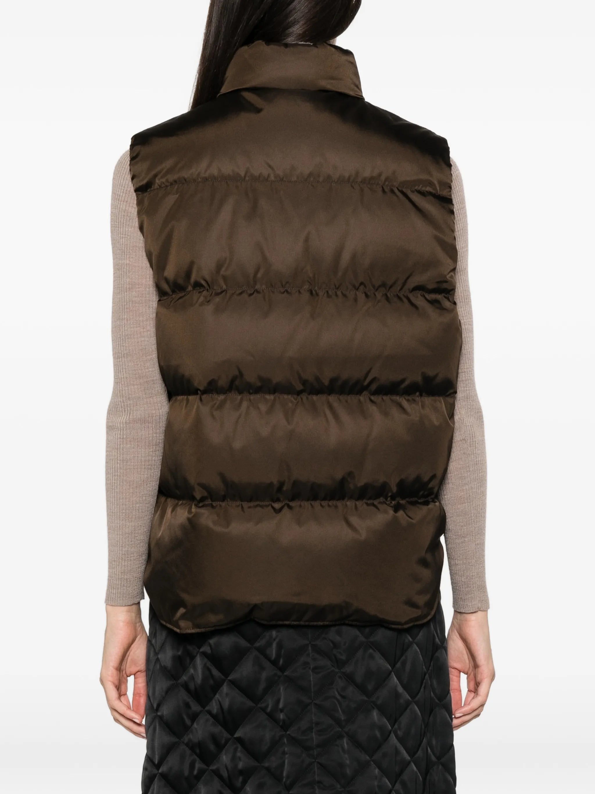 Re-Nylon quilted gilet