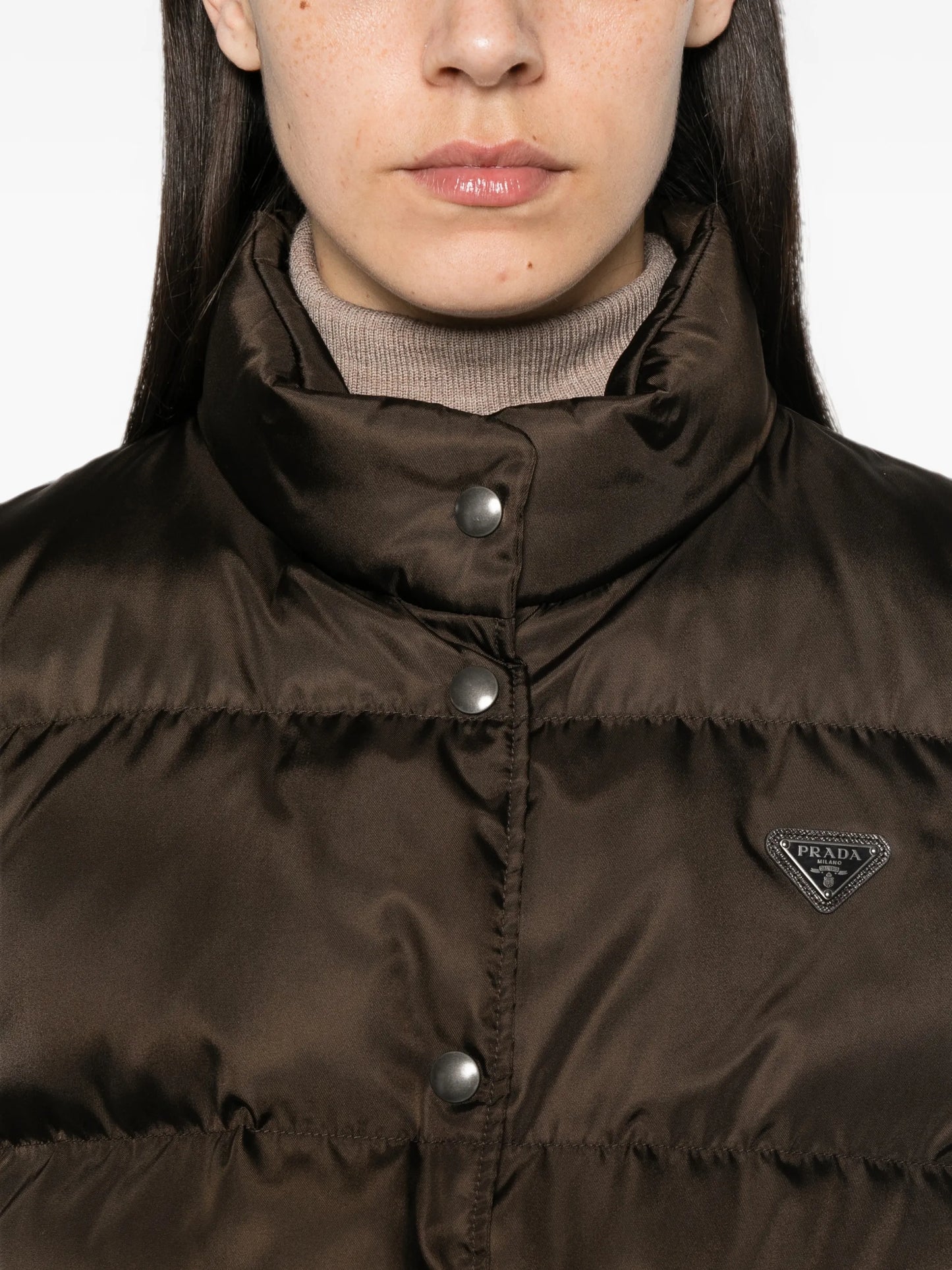 Re-Nylon quilted gilet