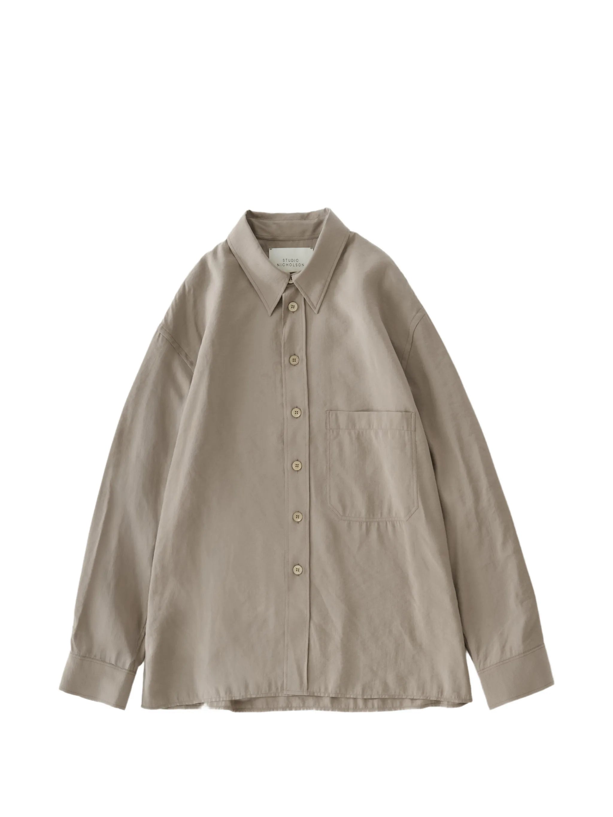 Emper patch-pocket shirt