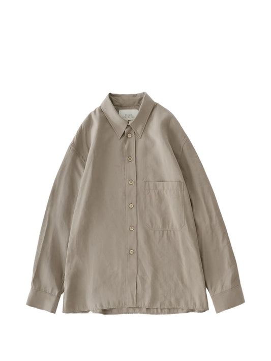 Emper patch-pocket shirt