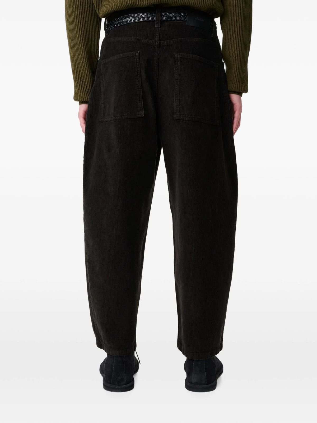 Riso corduroy wide-leg trousers