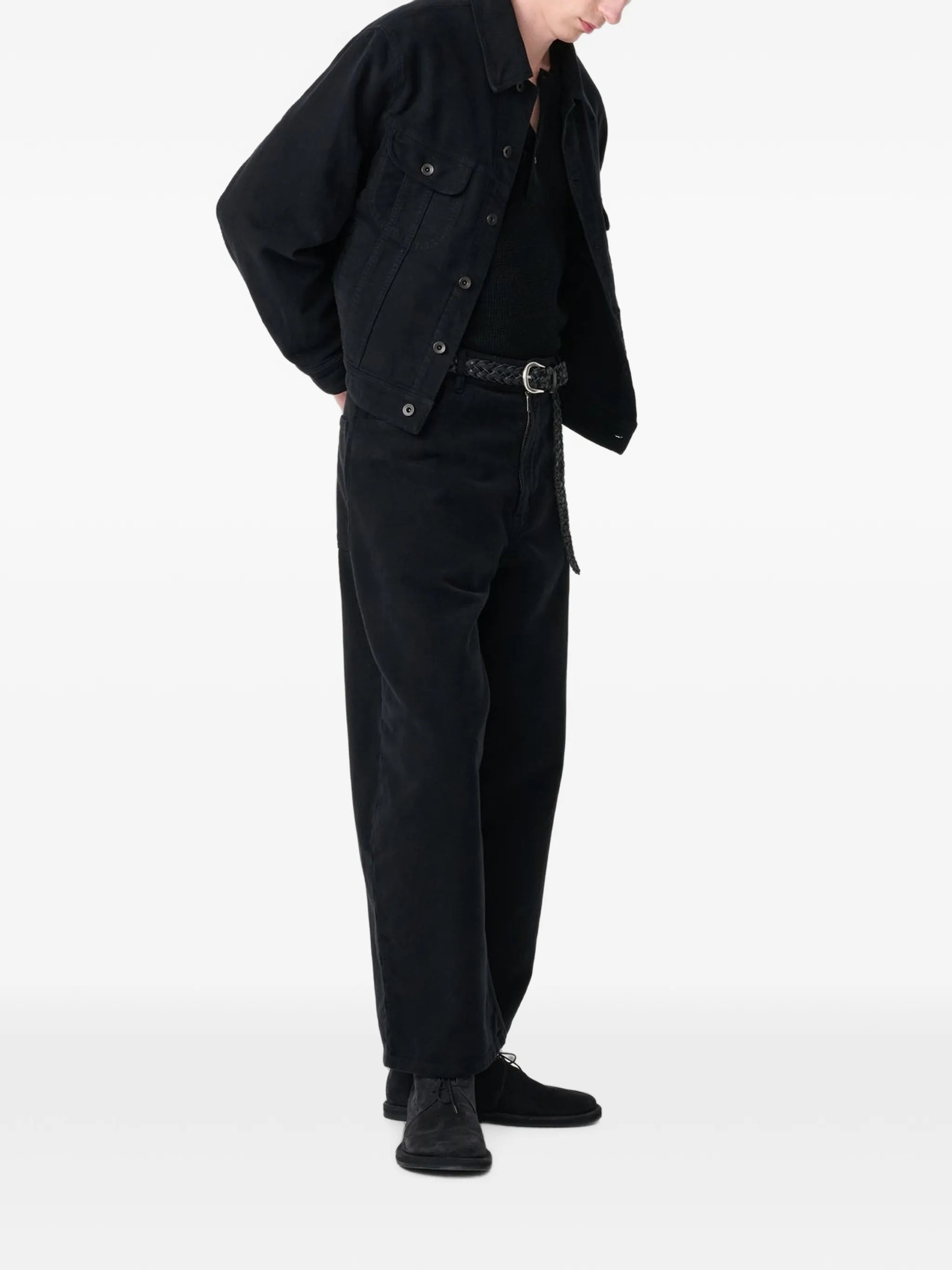 Derby cotton-moleskin denim jacket