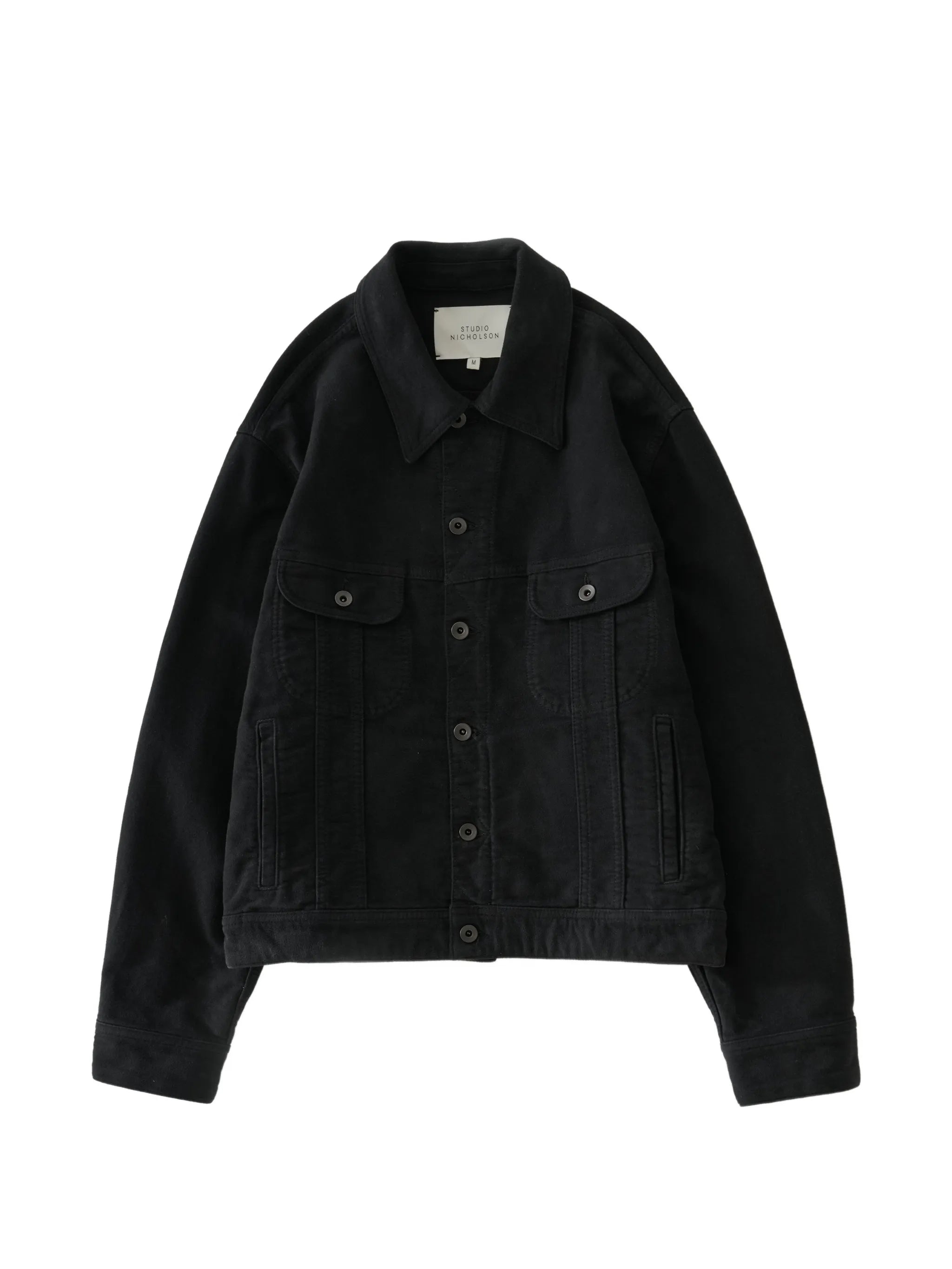 Derby cotton-moleskin denim jacket