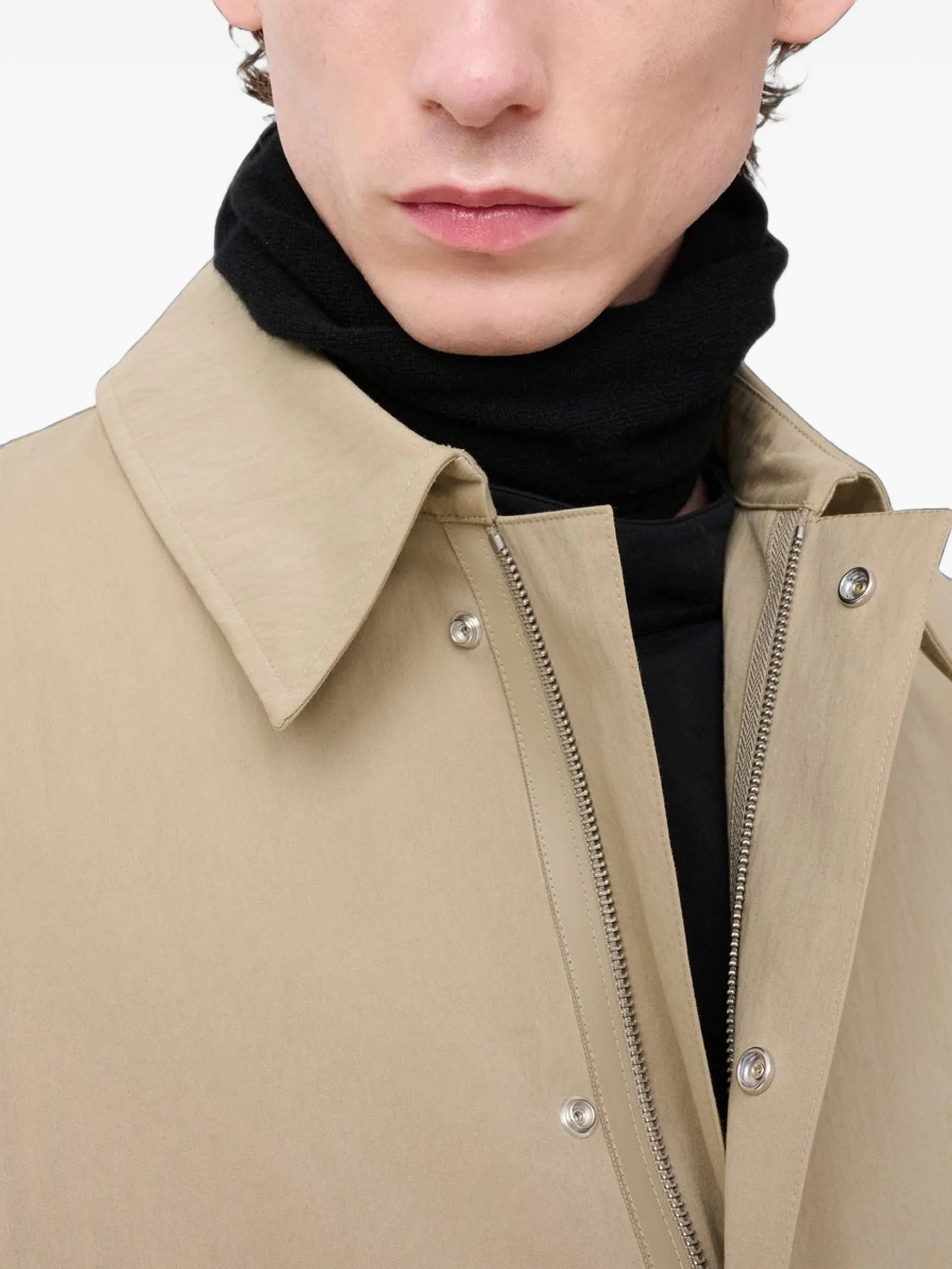 Comba point-collar jacket