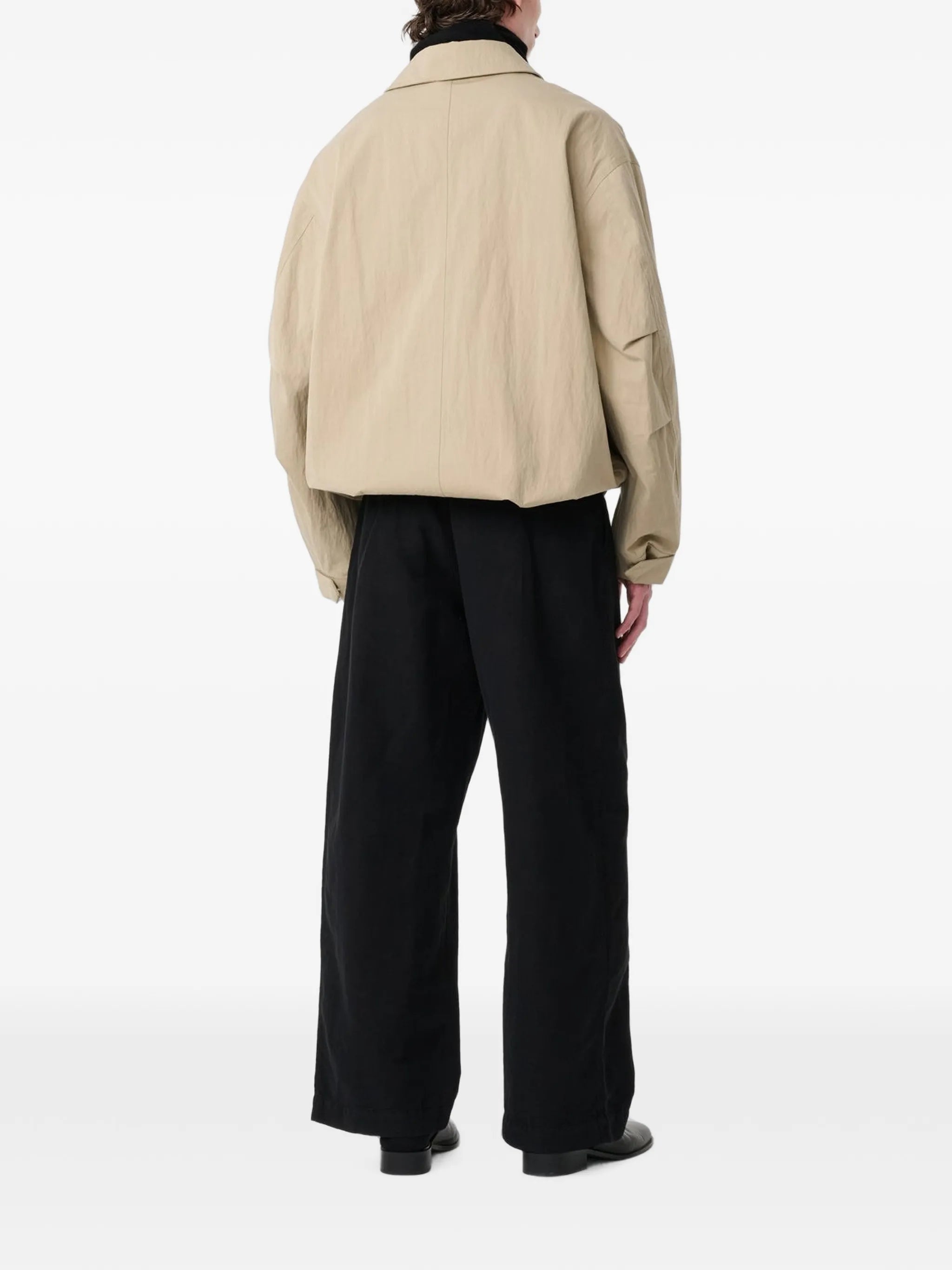 Comba point-collar jacket