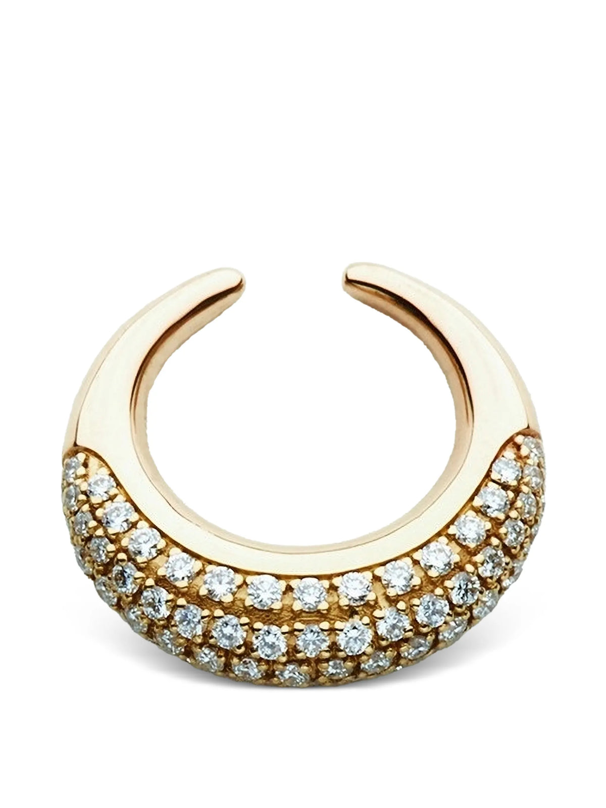 Polvorosa diamond ear cuff