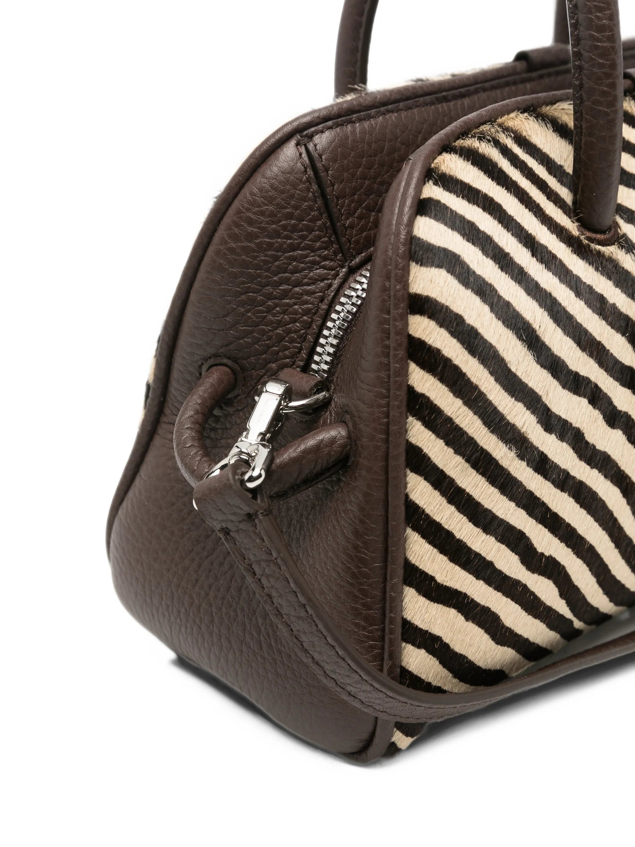 Le Petit Turismo zebra-print tote bag