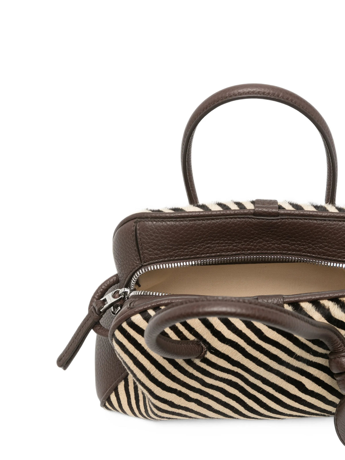 Le Petit Turismo zebra-print tote bag