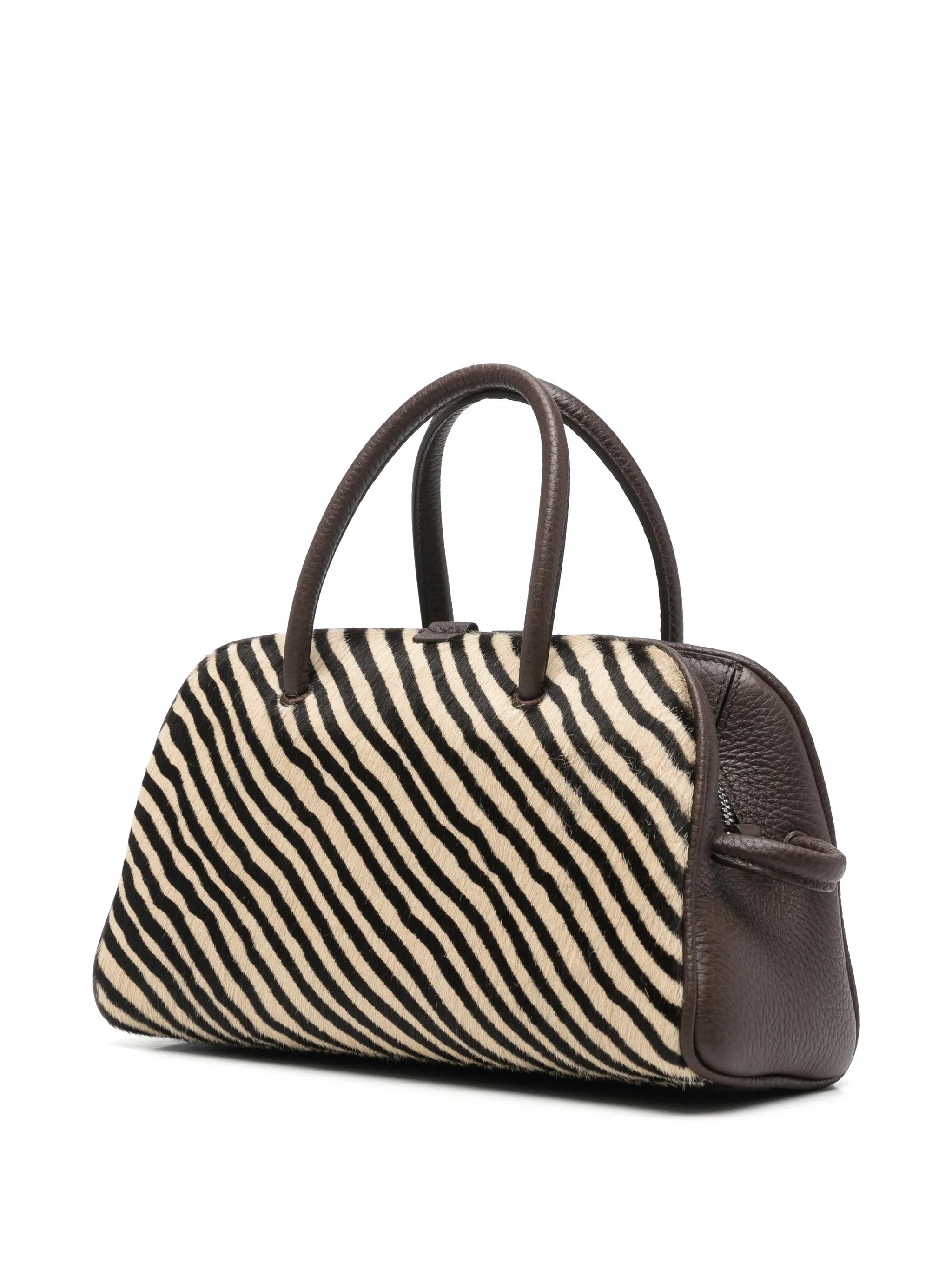 Le Petit Turismo zebra-print tote bag