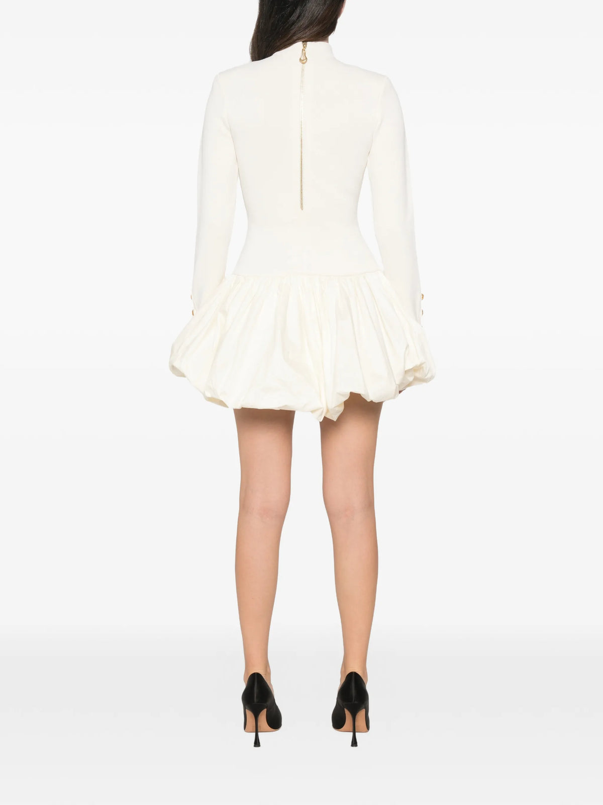 Elodi bubble-hem mini dress