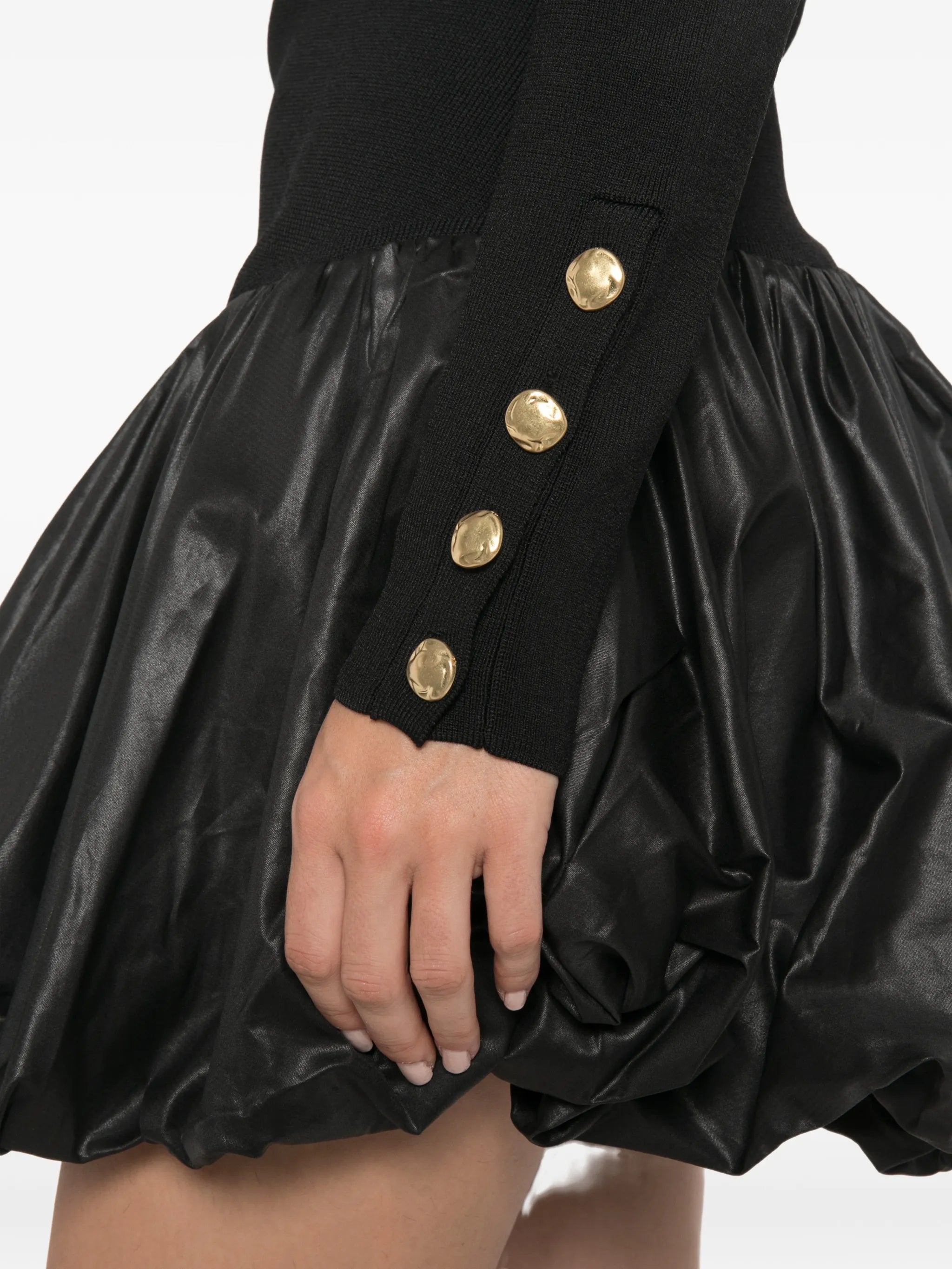Elodi bubble-hem mini dress