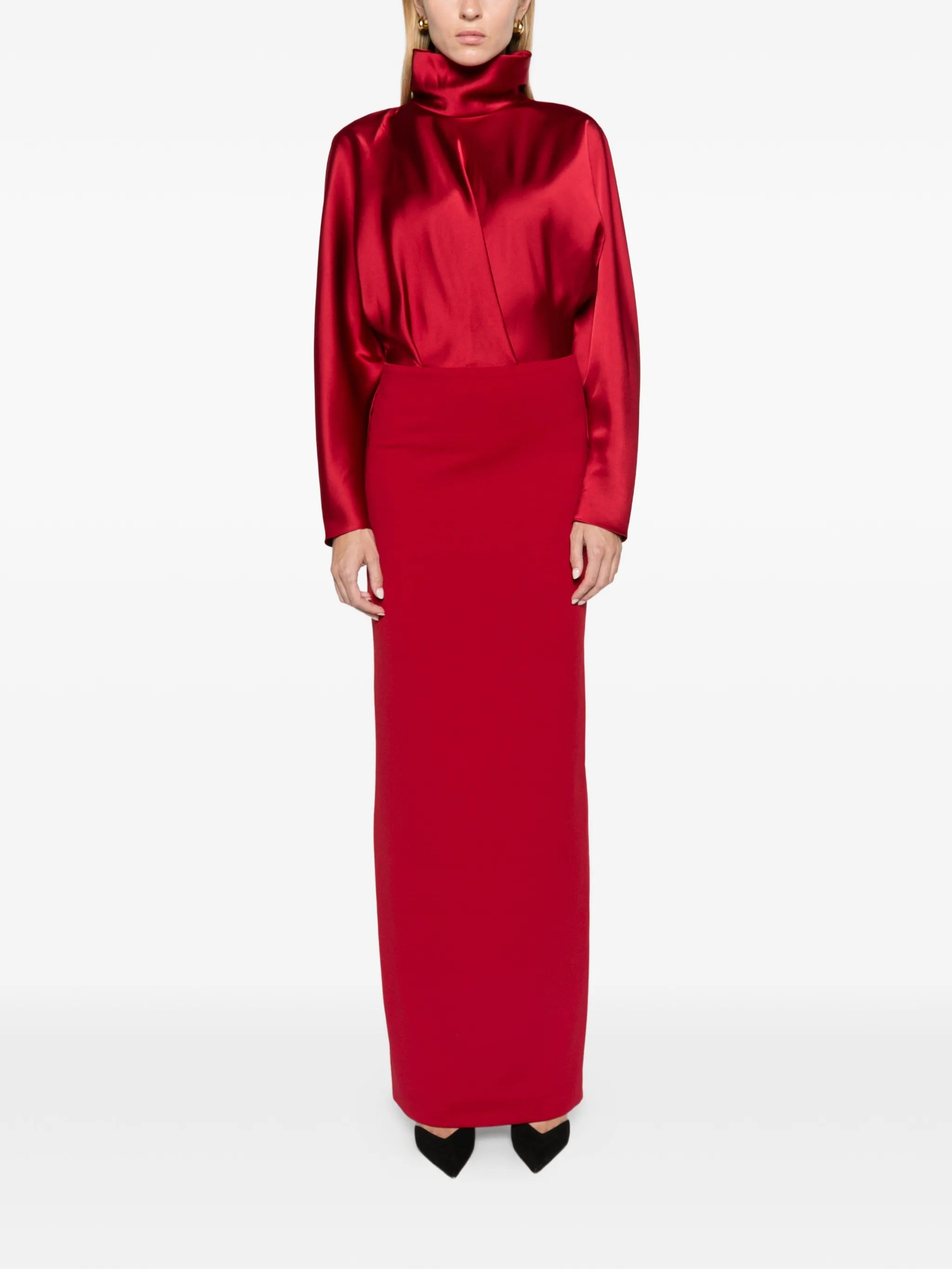 The Sedgewick maxi dress in ruby