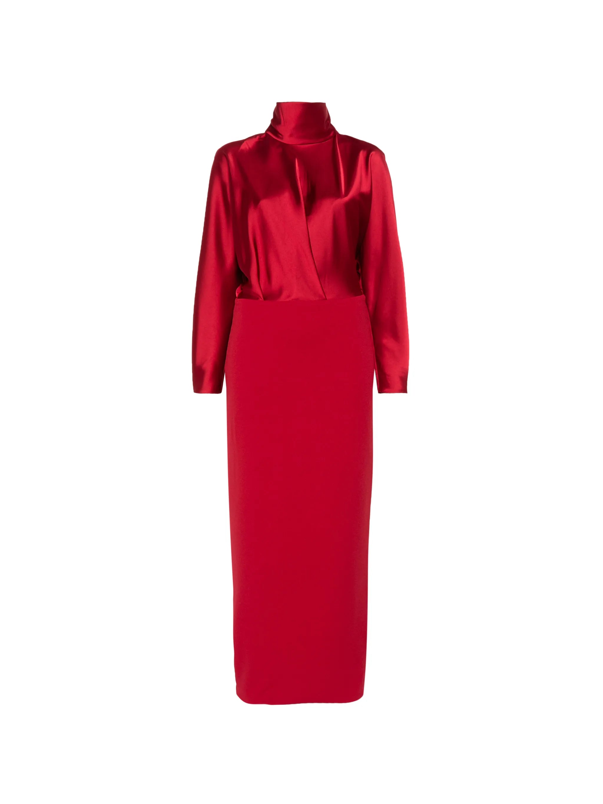 The Sedgewick maxi dress in ruby