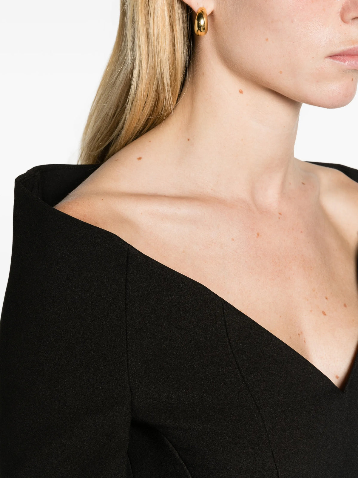The Martine maxi dress in black