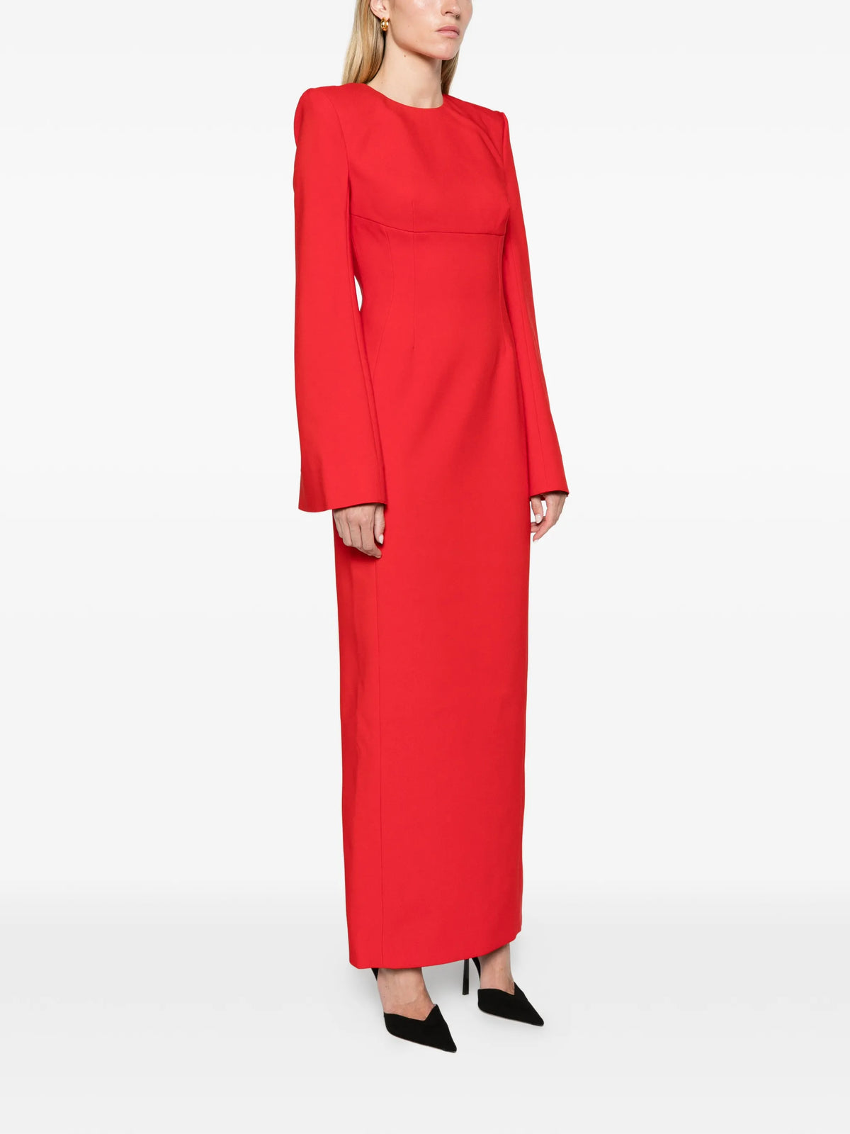 The Corday maxi dress in red