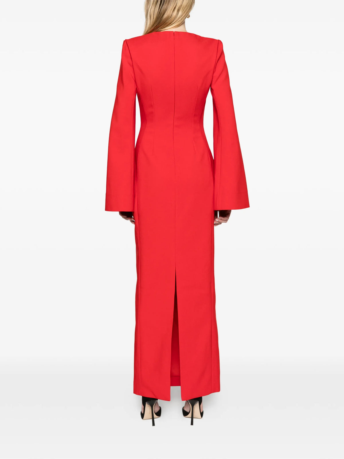The Corday maxi dress in red