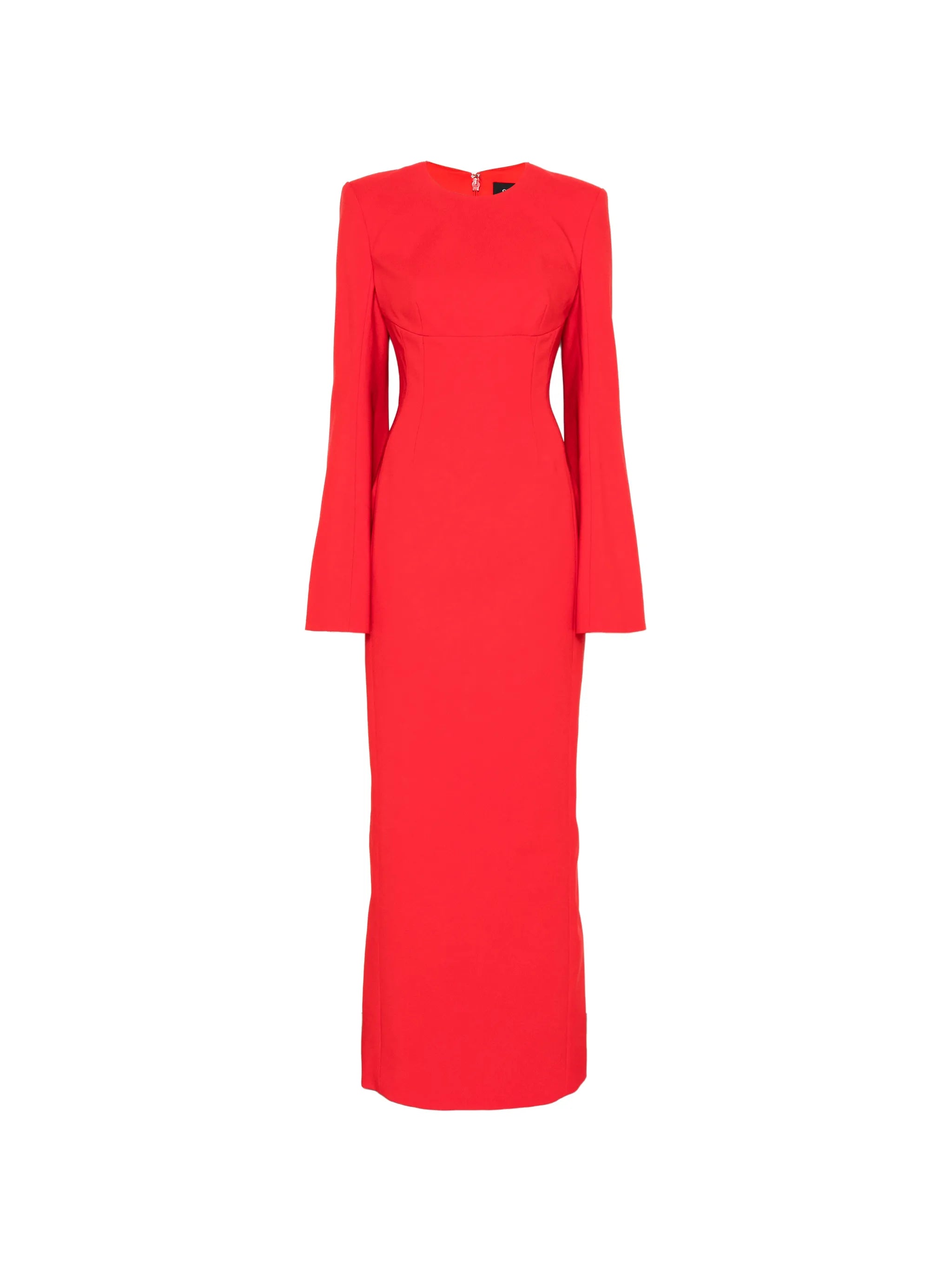 The Corday maxi dress in red