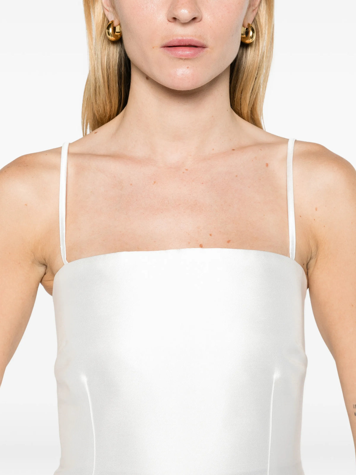 The Bessette mini dress in cream