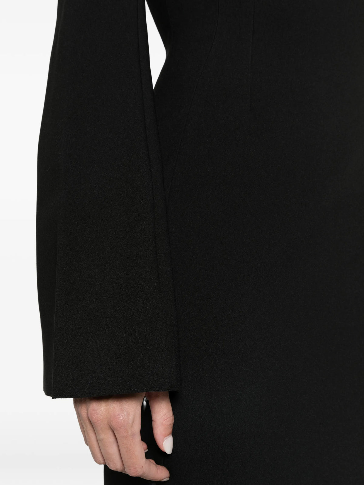The Corday maxi dress in black