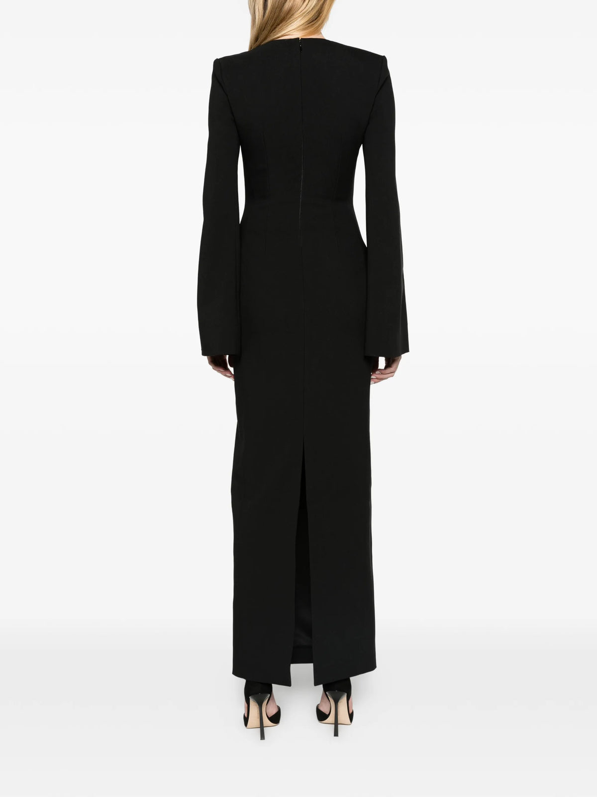 The Corday maxi dress in black