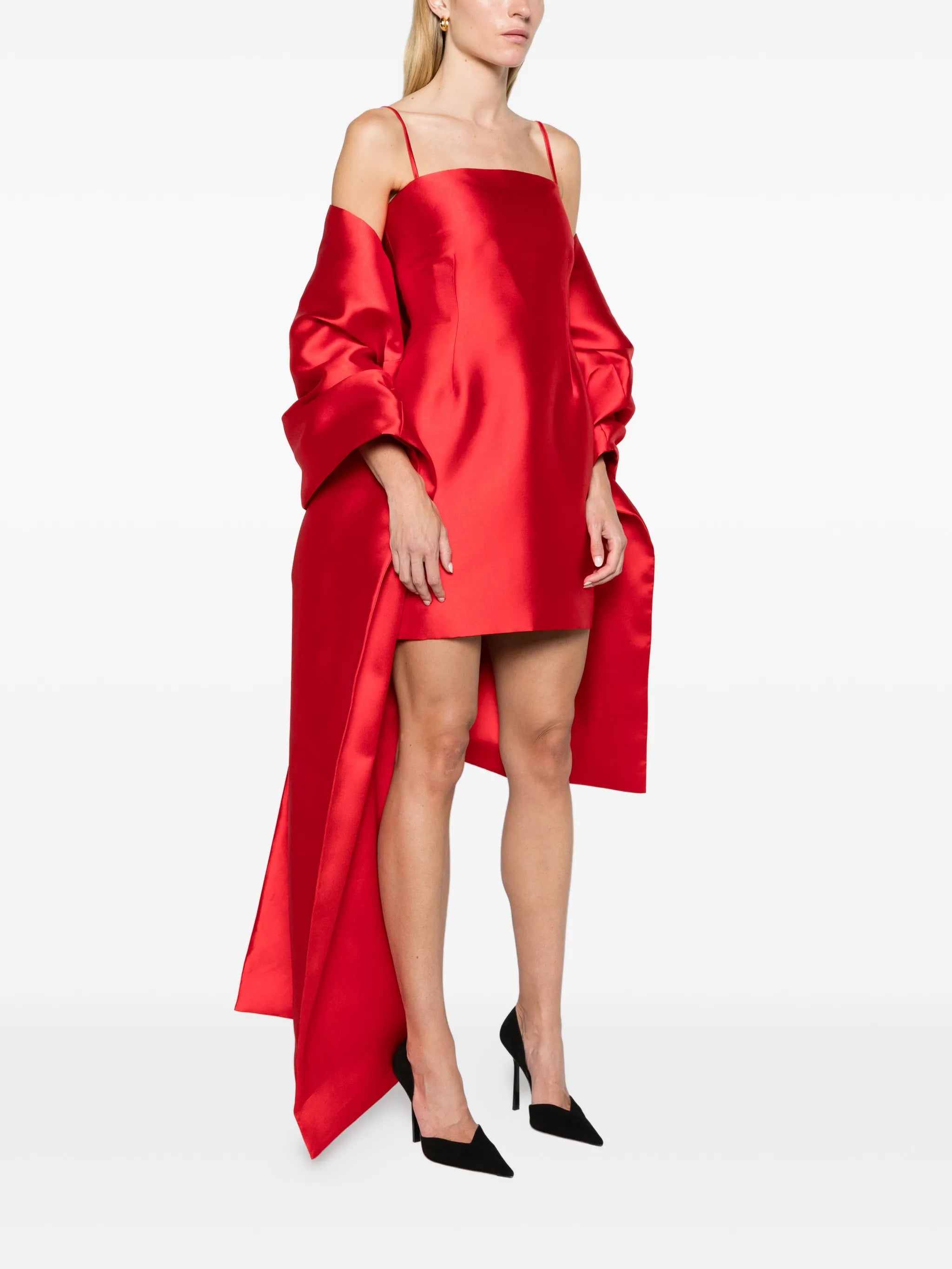 The Bessette mini dress red