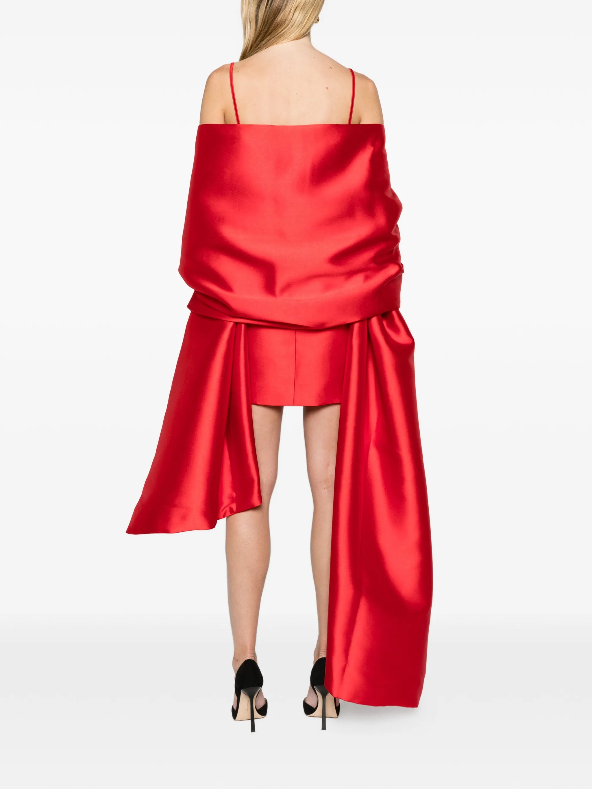 The Bessette mini dress red